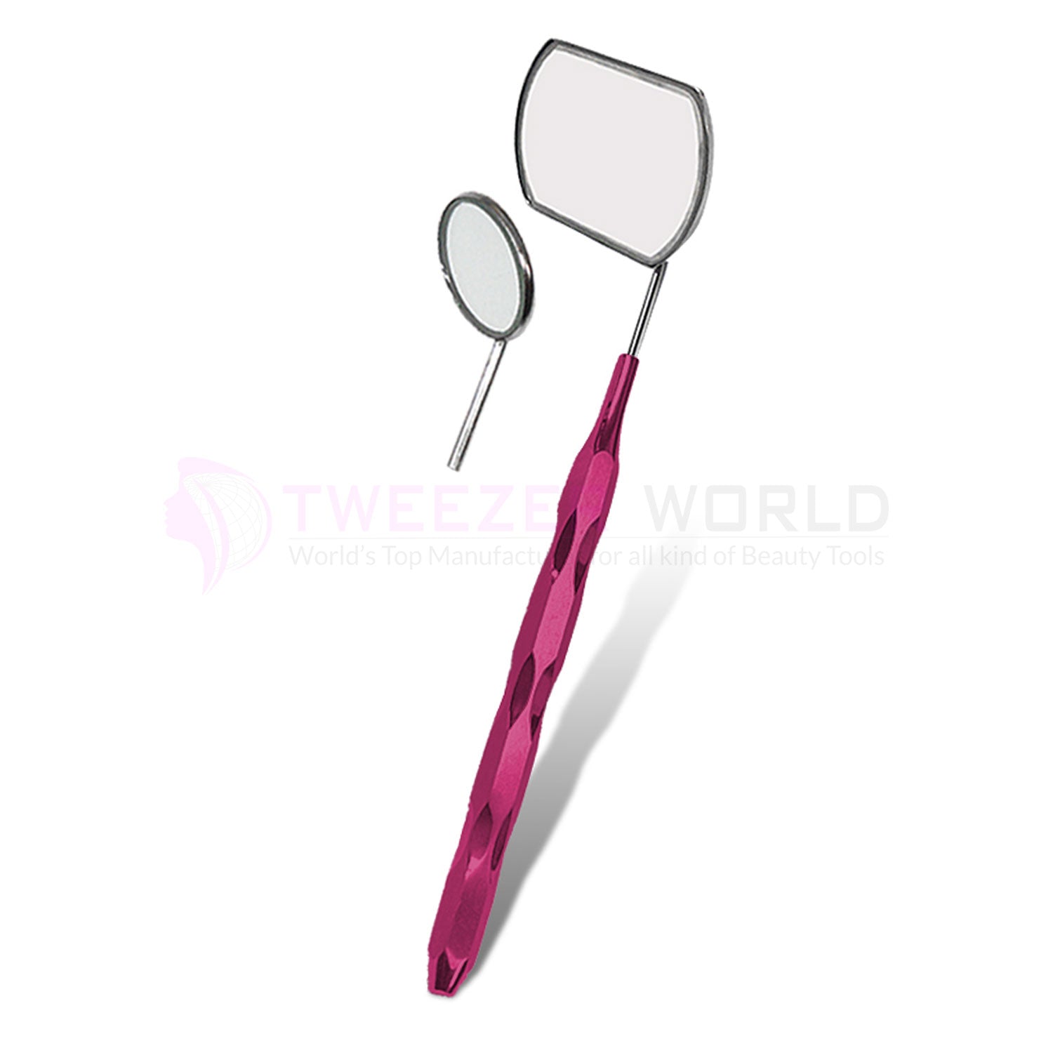 Professional Eyelash Extension Hollow Handle Mirror In Different Colors