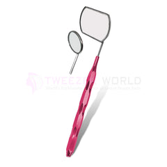 Professional Eyelash Extension Hollow Handle Mirror In Different Colors