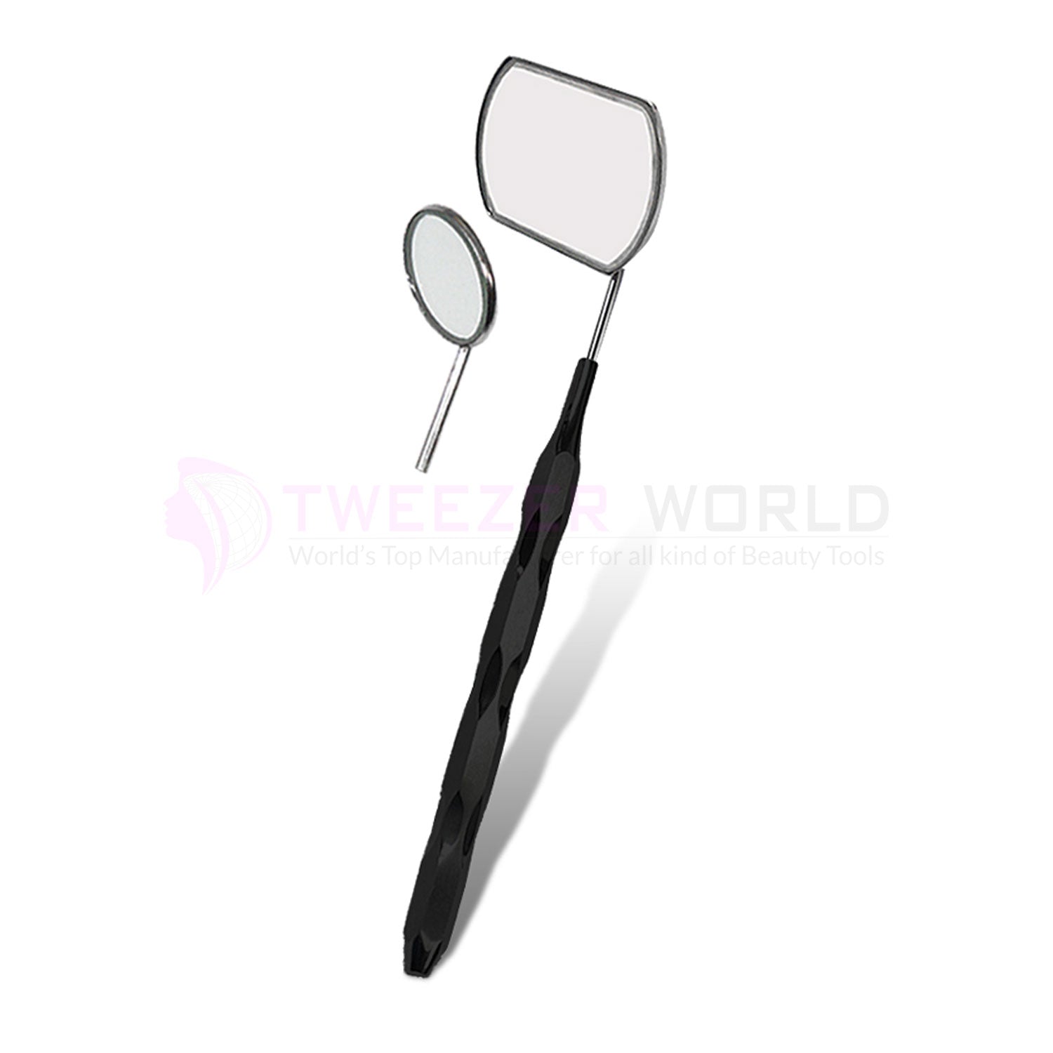 Professional Eyelash Extension Hollow Handle Mirror In Different Colors