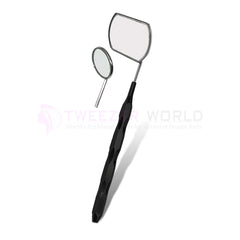 Professional Eyelash Extension Hollow Handle Mirror In Different Colors