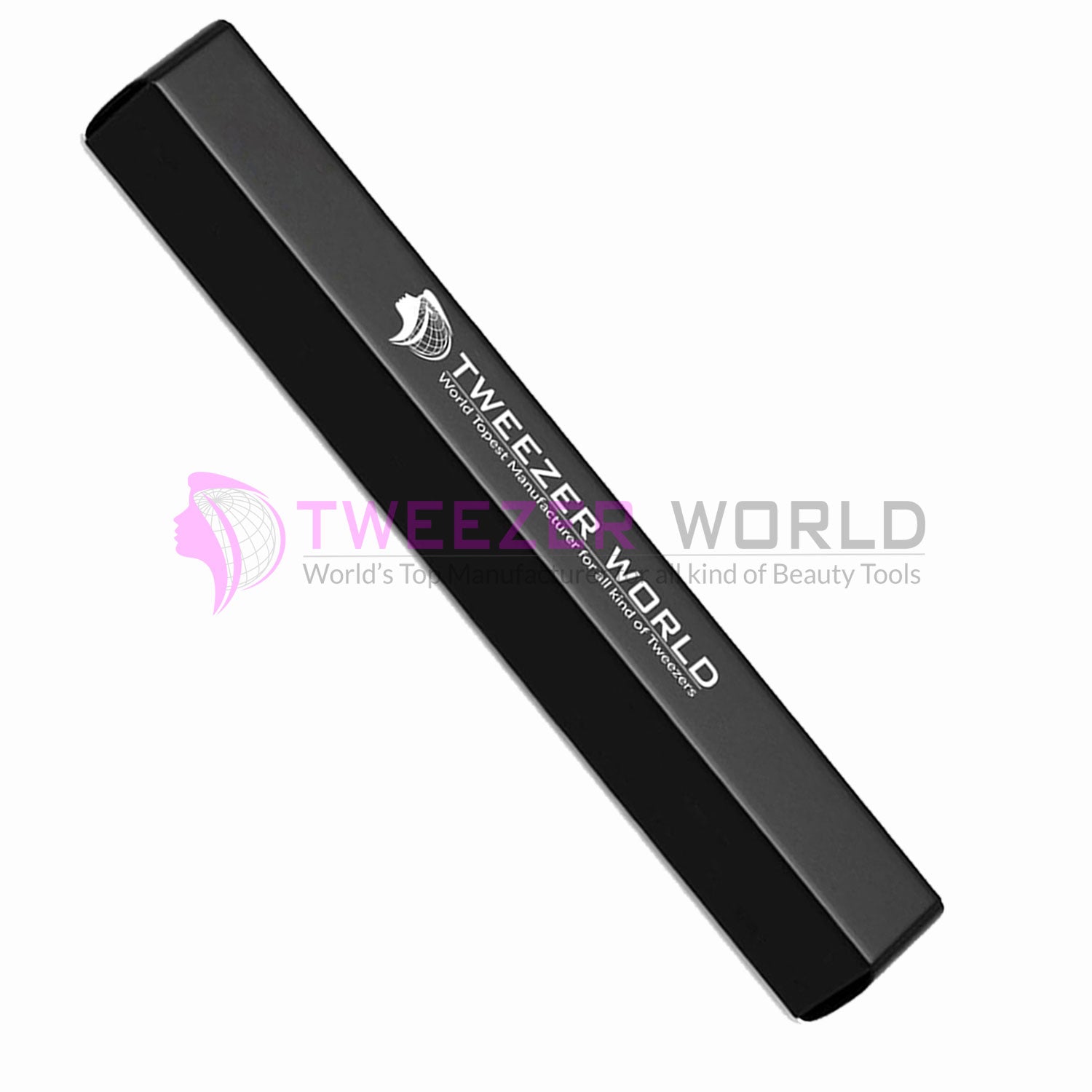 Premium Quality Titanium Steel Silver Eyelash Extension Tweezers