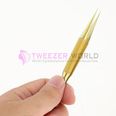 Amazon Hot Seller Gold Plated Titanium Steel Multi-Functional Tweezers