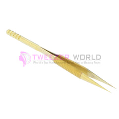 Amazon Hot Seller Gold Plated Titanium Steel Multi-Functional Tweezers