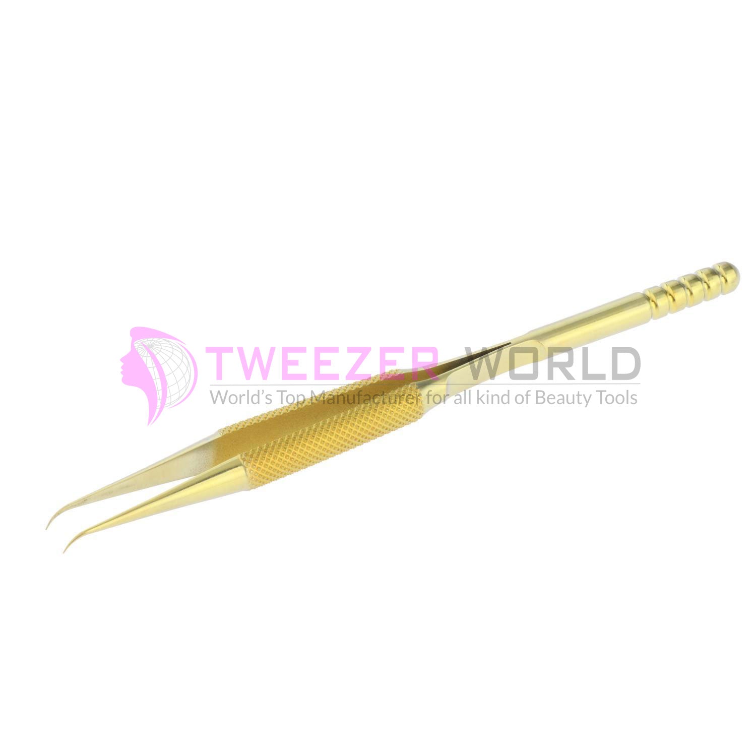 Amazon Hot Seller Gold Plated Titanium Steel Multi-Functional Tweezers