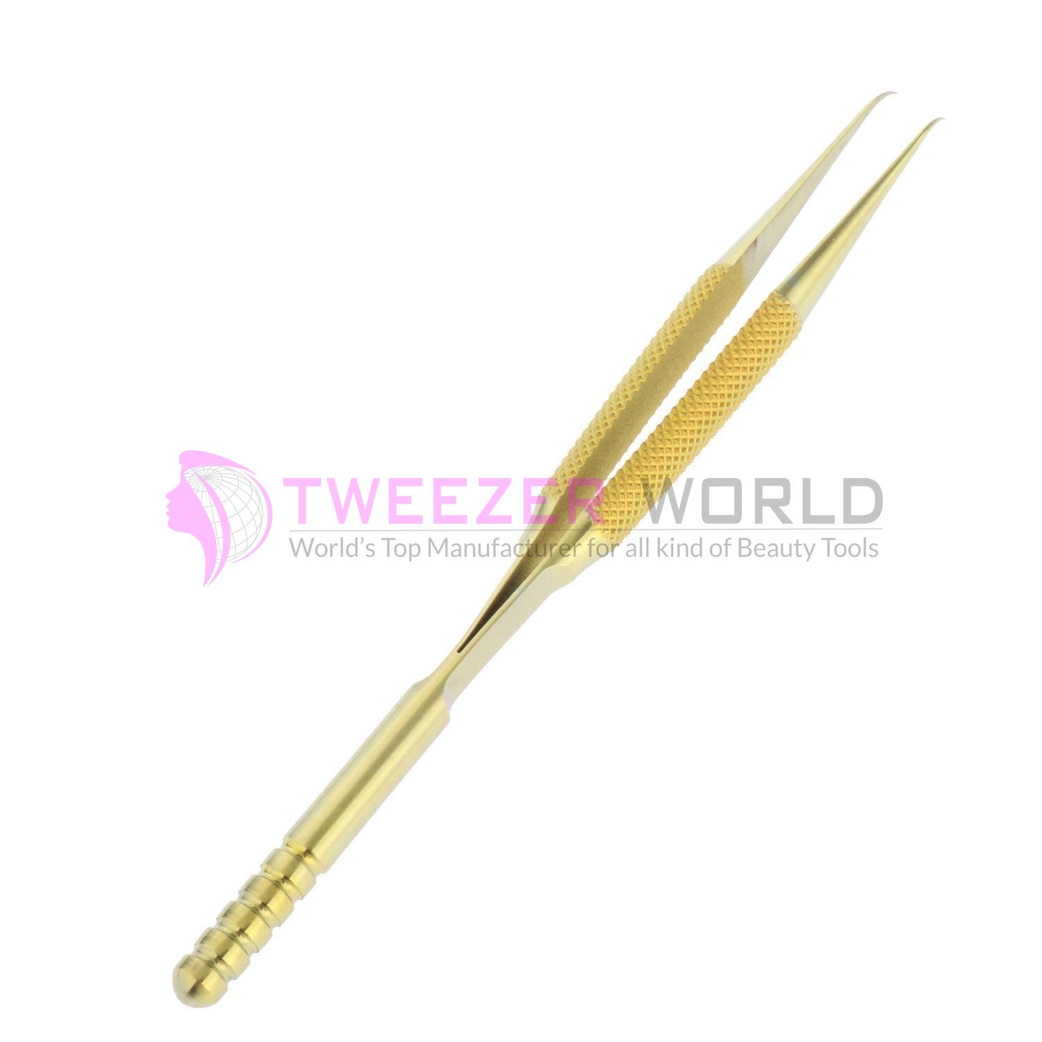 Amazon Hot Seller Gold Plated Titanium Steel Multi-Functional Tweezers