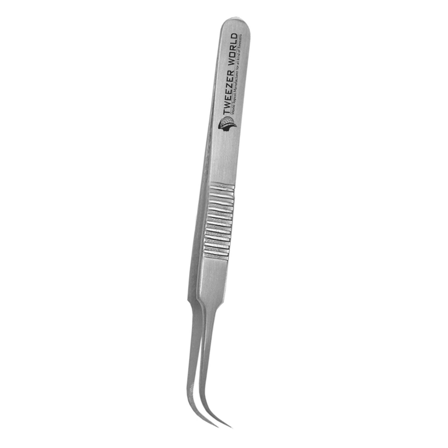 Eyelash Volume Tweezers Curved Tip Japanese Stainless Steel Lash Tools