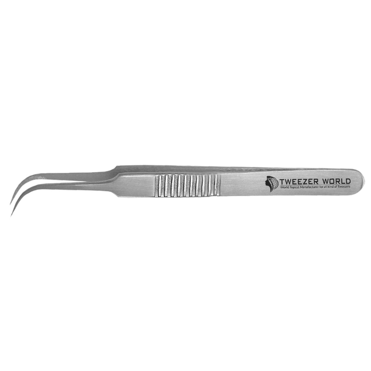 Eyelash Volume Tweezers Curved Tip Japanese Stainless Steel Lash Tools