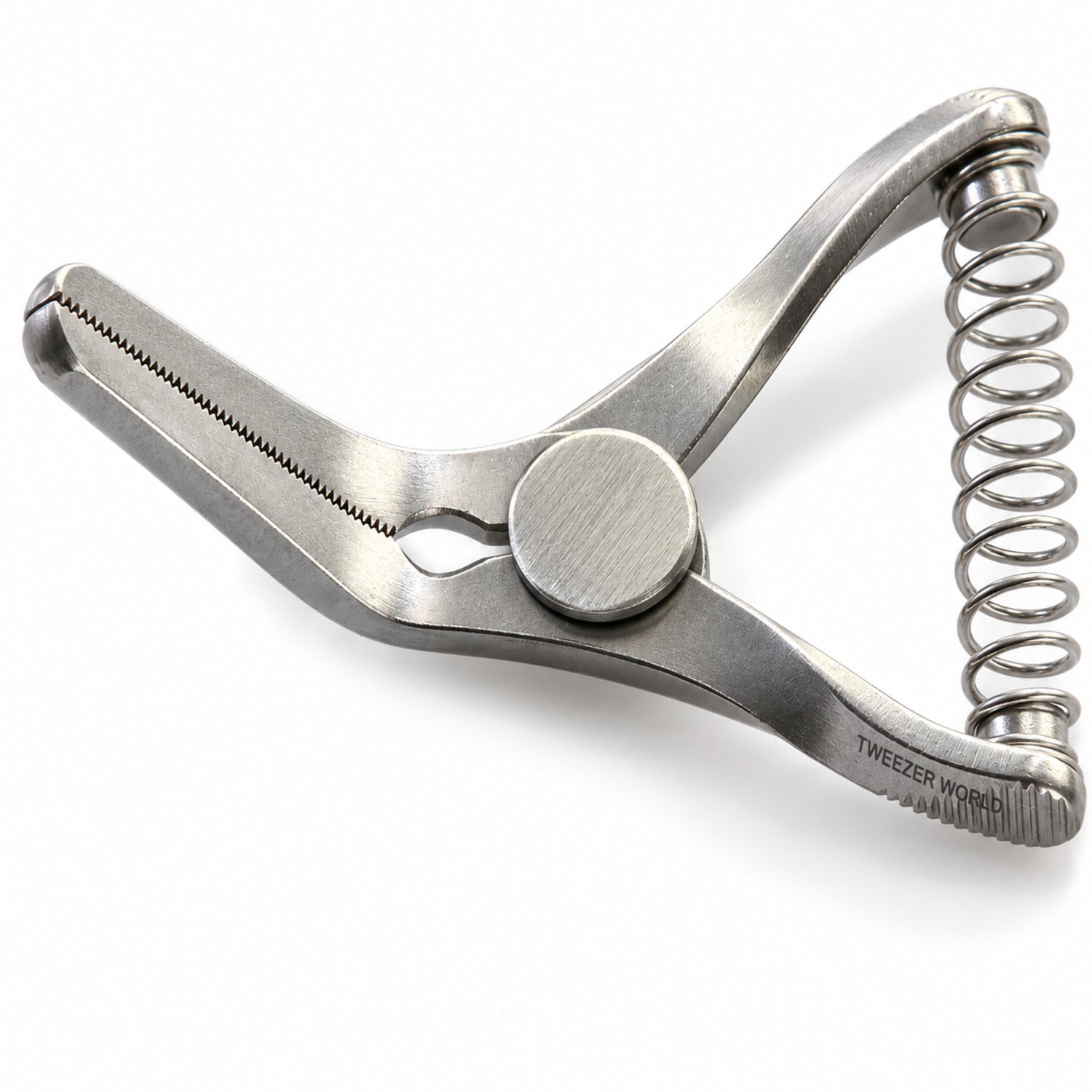 Weldon Mini Glover Bulldog Clamp – Angled, 14 mm Jaw — jaw detail catalogue illustration