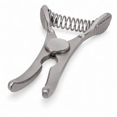 Weldon Mini Glover Bulldog Clamp – Slightly Curved, 17 mm Jaw — front perspective catalogue illustration