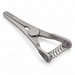 Weldon Mini Glover Bulldog Clamp – Straight, 14 mm Jaw — front perspective catalogue illustration