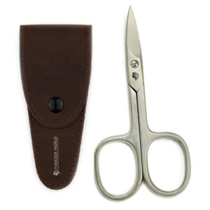 High Quality Titanium Nail Scissors Professional Manicure Cuticle Scissors