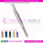 L-Shape Volume Tweezers Needle Nose Tip Pickup 0.03mm Lashes