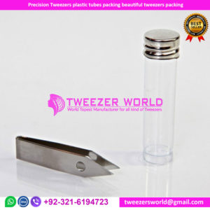 Best Precision Tweezers plastic tubes packing beautiful tweezers packing