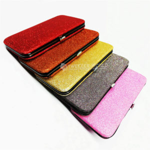 5pcs Glitter Type Magnetic Eyelash Extension Tweezers Case Latest Collection of Beautiful Fancy case