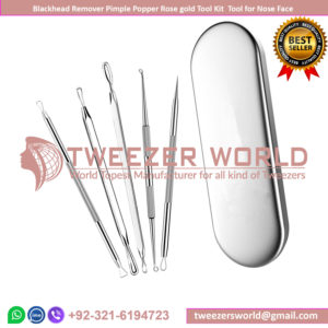 Blackhead Remover Pimple Popper Tool Kit Tool for Nose Face
