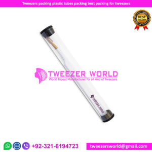 Tweezers packing plastic tubes packing best packing for tweezers