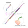 4 in 1 Set Nail Tools Cuticle Trimmer with Cuticle Pusher, Cuticle Remover