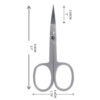 Best Nail Scissors Stainless Steel Nail Care Manicure Cuticle Scissors