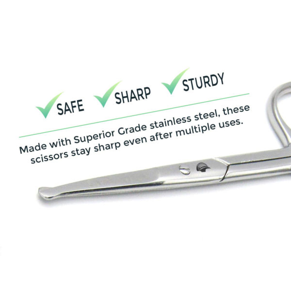 Best-Rounded-Tip-Nose-Scissors-Safety-Scissor-Blunt-Tip-Scissors-manufacturer-by-Tweezer-World