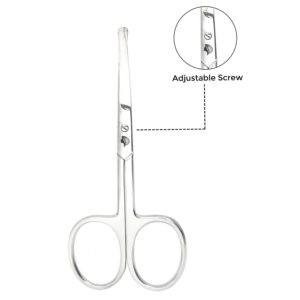 Best-Rounded-Tip-Nose-Scissors-Safety-Scissor-Blunt-Tip-Scissors-manufacturer-by-Tweezer-World
