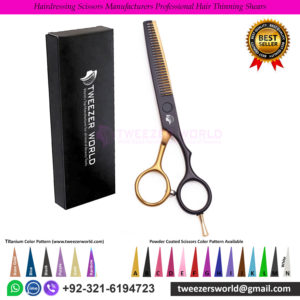 Hairdressing Scissors Manufacturers Professional Hair Thinning Shears