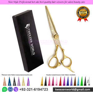 New Style Professional hot sale best quality hair scissors for salon beauty care