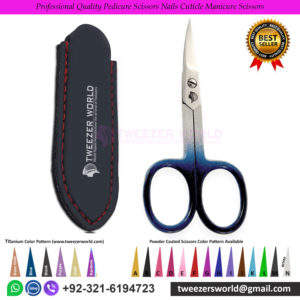 Professional Quality pedicure scissors Nails Cuticle Manicure Scissors