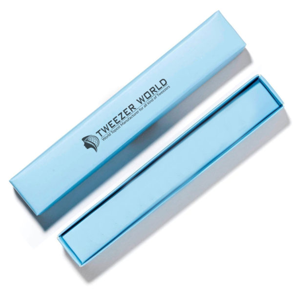Single Paper Box Packing For Eyelash Extension Tweezers Packing