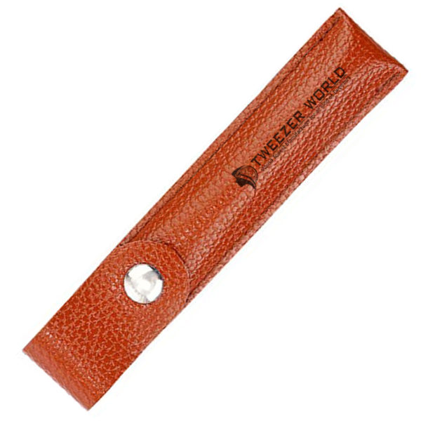 Single Leather Pouch Tweezer Packing For Eyelash Tweezers Packing