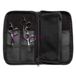 Best Quality 8-Piece Zip Shear Tool Case for Stylists and Barbers Packing