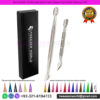 Best Cuticle Pusher and Spoon Nail Cleaner Set Cuticle Remover Kit
