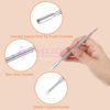 Professional 2Pcs Nail Pusher Tool Cuticle Pusher Nail Remover Tools