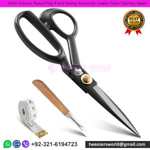 Fabric-Scissors,-Heavy-Duty-8-inch-Sewing-Scissors-for-Leather-Tailor,Tailoring-Shears