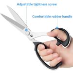Fabric Scissors, with Adjustable Tightness, Fabric Cutting Scissors