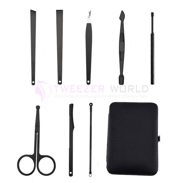 Professional Manicure Set 18 in 1 Stainless Steel Nail Care Pedicure Kit
