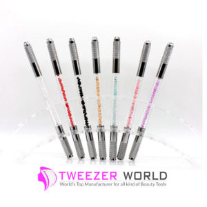 10 Multi Colors Double Sided Microblading Handles Brow Mapping Pen