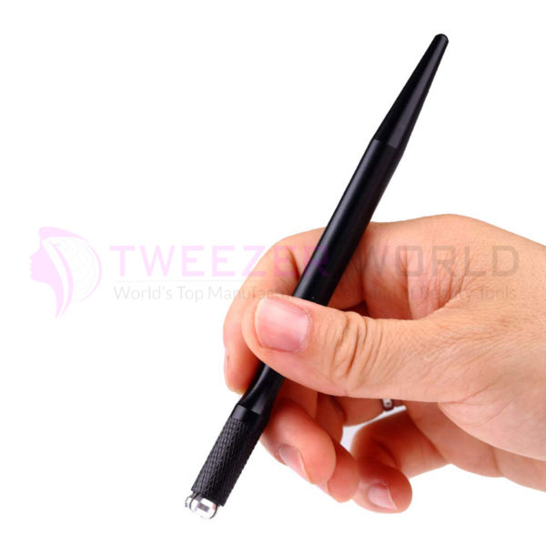 Microblading Pens 5 Piece Eyebrow Pens Aluminium Pen With Lock-Pin