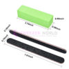 Nail Files and Buffer, Professional Manicure Tools Kit Rectangular Art Care