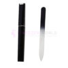 High Quality 3 Pack Crystal Glass Nail File with Case, Glass Fingernail File