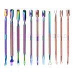 Nail-KnifeRainbow-Stainless-Steel-Nail-Cuticle-Knives-UV-Gel-Polish-Remover-Set-Set1