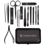 Top Selling Manicure Set 15 Pcs for Women Nail Clippers Stainless Steel