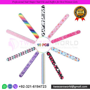 Professional Nail Shaper Nail File and Buffers for Best Women Girls