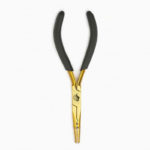 Tweezer World Best Selling Gold Plated Needle Nose Hair Extension Pliers