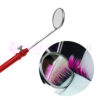 Adjustable Handle Eyelash Red Hollow Handle Best Lash Mirror