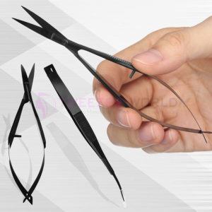 Professional Embroidery Scissors Stainless Steel Applique Micro Scissors