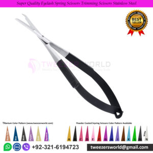 Super Quality Eyelash Spring Scissors Trimming Scissors Stainless Steel