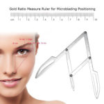 Eyebrow Stencil Positioning Ruler Calipers Microblading Supplies Ruler