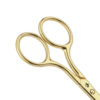 Gold Color Spring Scissors, Adaptive Design, Spring Loaded Scissors