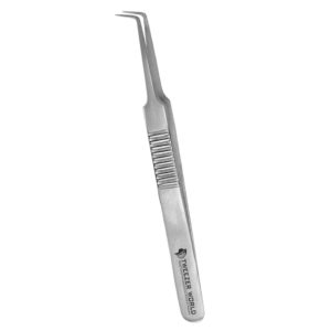 Best Quality Tweezers for Eyelash Extension 45 Degree Stainless Steel