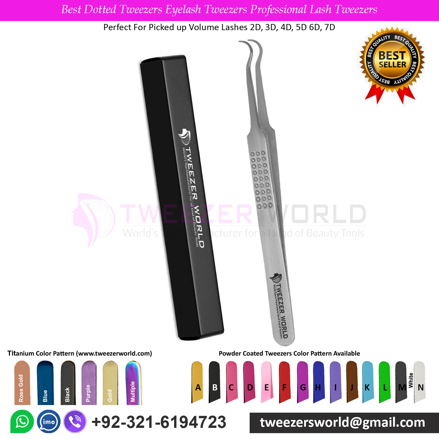 Best Dotted Tweezers Eyelash Tweezers Professional Lash Tweezers